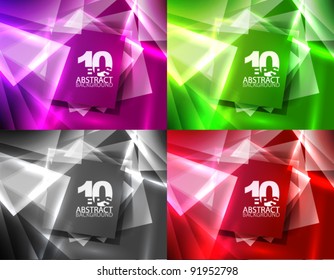Abstract geometric background