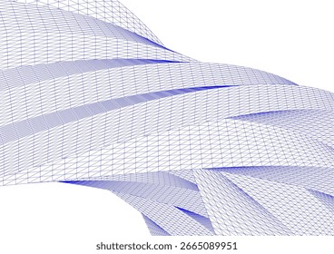 Plano de fundo geométrico abstrato desenho 3d