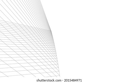ilustración 3d de fondo geométrico abstracto 