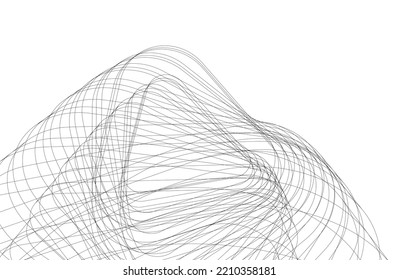  ilustración 3d de fondo geométrico abstracto