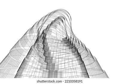  abstract geometric background 3d illustration