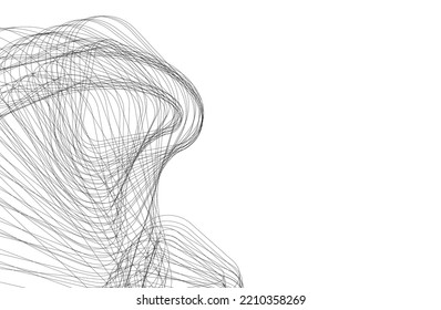  abstract geometric background 3d illustration