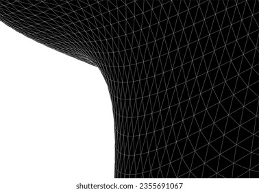 Resumen del fondo geométrico 3d ilustración
