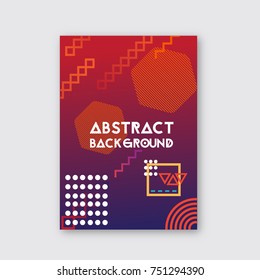 Abstract geometric background, A4, Design Asset, Cover Letter, Background , creative company