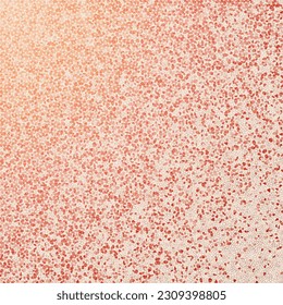 Abstract geometric background. Appealing scattered low poly triangles with colored gradient. Artistic vector illustration.