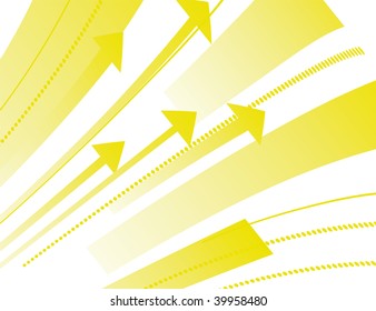 Abstract geometric background with arrows. Vector illustration