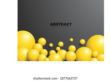 abstract geometric background with ball, good for your design