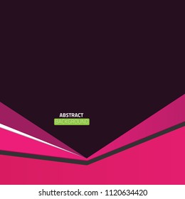 Abstract Geometric Background, Banner Web Template Vector