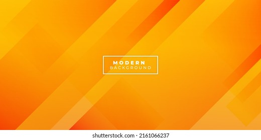 abstract geometric background with beautiful orange color