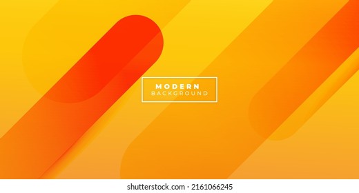 abstract geometric background with beautiful orange color