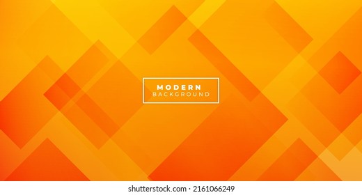abstract geometric background with beautiful orange color