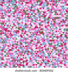 abstract geometric background beautiful triangles - vector illustration