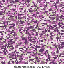 abstract geometric background beautiful triangles - vector illustration