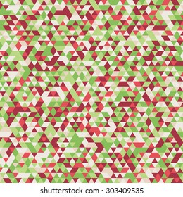 abstract geometric background beautiful triangles - vector illustration