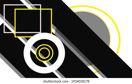 Abstrakter geometrischer Hintergrund. Schwarze Farbe. Design für Arbeit, Studie, Tapete, Dekoration