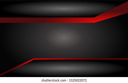 
ABSTRACT GEOMETRIC BACKGROUND WITH BLACK AND RED LIGHT 