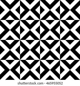 Abstract geometric background. Black and white pattern 