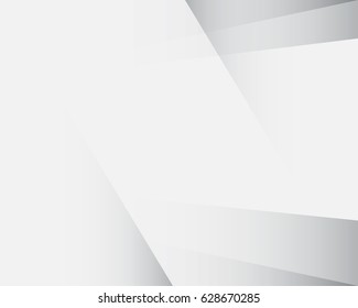 Fondo geométrico abstracto con tono de color blanco y negro, fondo de textura blanca, ilustración vectorial