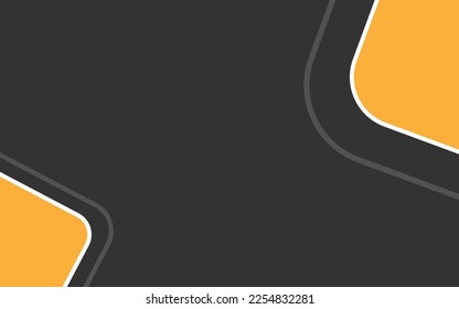 Abstract Geometric Background Black And Yellow Colors