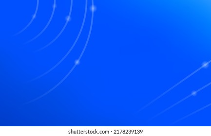 Fondo geométrico abstracto - azul con líneas brillantes brillantes