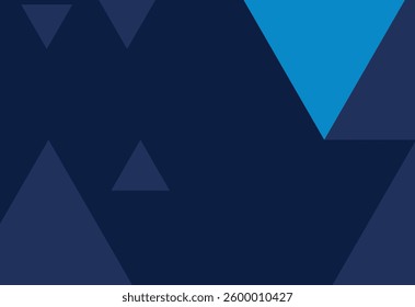 Abstract geometric background in blue colors. Vector illustration for your design.