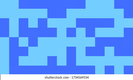 Abstrakter geometrischer Hintergrund mit blauen Polygone.