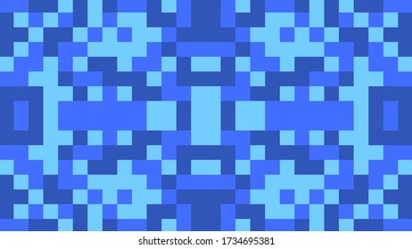 Abstract geometric background with blue polygons.