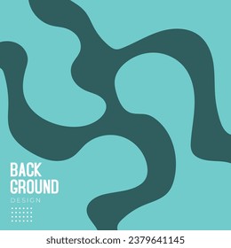 Abstract geometric background with Blue Sea colour palette