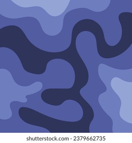 Abstract geometric background with Blue Sea colour palette