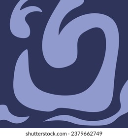 Abstract geometric background with Blue Sea colour palette