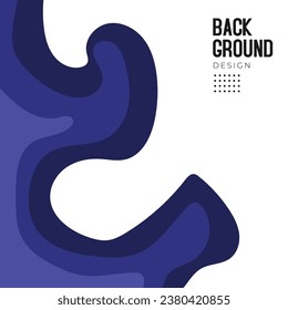 Abstract geometric background with Blue Sea colour palette