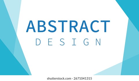 Abstract Geometric Background with Blue Square Shapes Vector Design