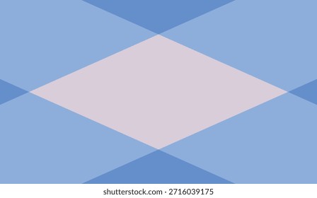 Fondo geométrico Abstractas con cuadrados azules con una carta de papel de origami 3D e ilustración de sobre de correo comercial para una Plantilla de diseño de tarjeta de mensaje de comunicación en blanco