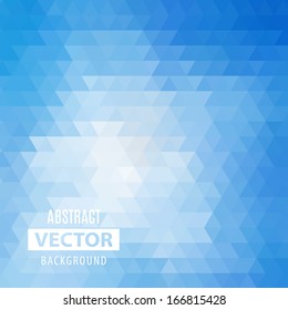 abstract geometric background with blue triangles straight white star abstract background scene digital new fashionable site contract flooring blue fancy light cool beauty science concept decorative c
