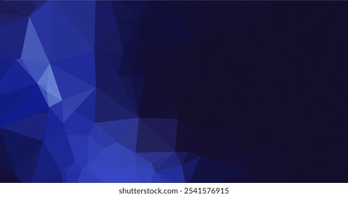 Fondo geométrico Abstractas con triángulos azules.