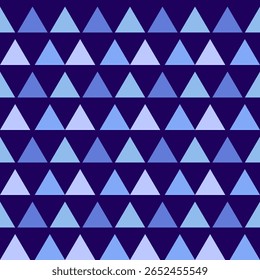 Abstract geometric background. Blue triangles