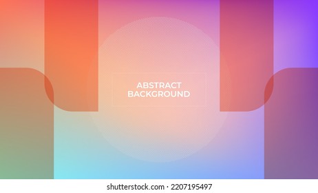 ABSTRACT GEOMETRIC BACKGROUND BLURRED GRADIENT COLOR WITH COPY SPACE AREA DESIGN VECTOR TEMPLATE GOOD FOR MODERN WEBSITE, WALLPAPER, COVER DESIGN 