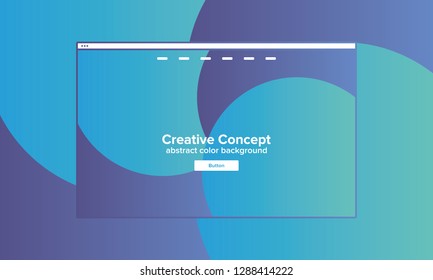Abstract geometric background with bright colors. Creative web design concept for start page. User experience