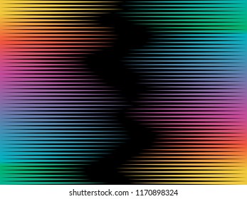 abstract geometric background in bright , direct-gap