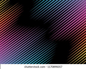 abstract geometric background bright, oblique space