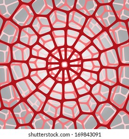 Abstract geometric background, brilliant pattern, gradient, complex