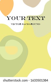 Abstract geometric background for business brochure cover design. Vector banner poster template