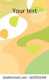 Abstract geometric background for business brochure cover design. Vector banner poster template