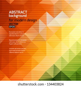 Abstract geometric background for business design. Vector illustration.