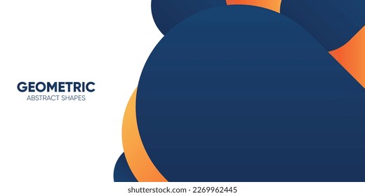 Abstract geometric background. Abstract business professional banner background design.