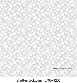 Abstract geometric background for business, web design, print. Vector seamless geometric pattern. Polygons. Modern stylish metallic texture. Repeating geometric tiles from triangles, squares, rhombus