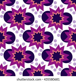 Abstract geometric background for business, web design, print. Colorful vector triangle seamless pattern. 