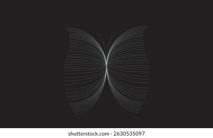 Abstrakter geometrischer Hintergrund, abstrakter Hintergrund, Schmetterlingshintergrund, geometrischer Hintergrund