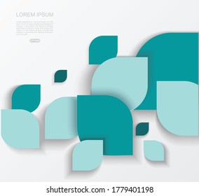 Abstract geometric background. Can be used for Cards, Covers, Voucher, Posters, and Flyers layout.