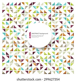 Abstract geometric background. Can be used to design, website layout,  covers, textiles and packaging